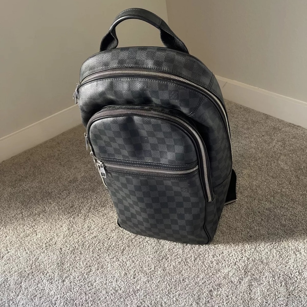 Authentic Louis Vuitton Michael Damier Graphite Backpack